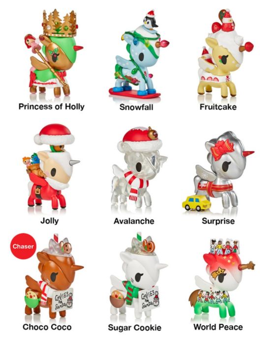 TokiDoki Unicorn Christmas Series 4