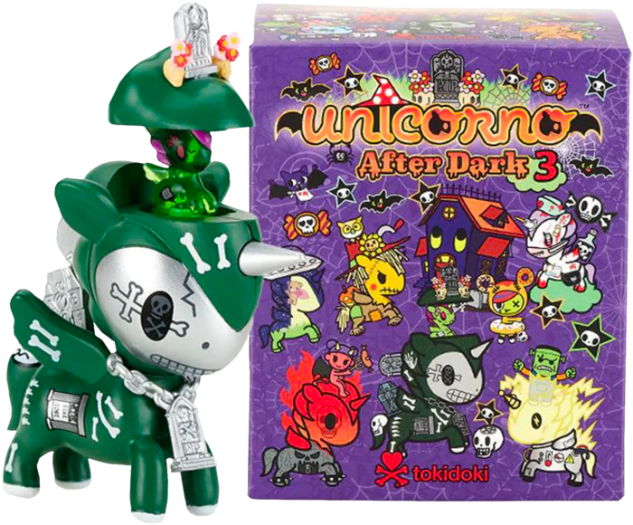 TokiDoki Unicorno After Dark Halloween Blind box- Series 3