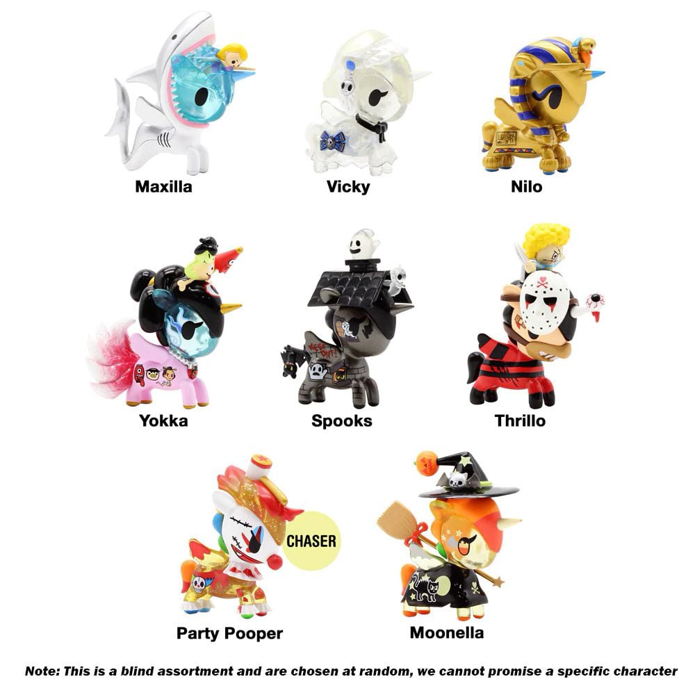 Tokidoki Unicorno After Dark Halloween Blind Box Series 2