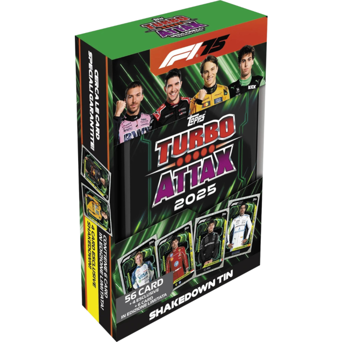 Topps Turbo Attax Formula 1 2025 Mega Tin