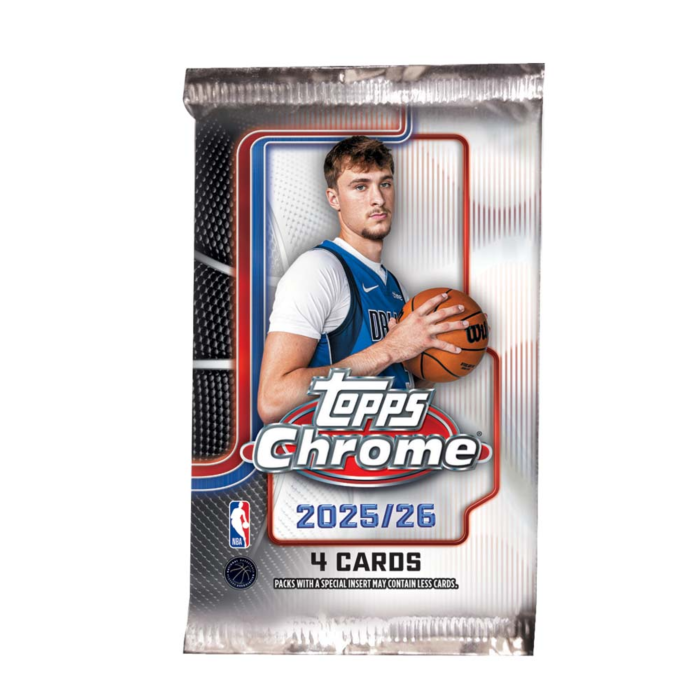2025-26 Topps Chrome Basketball - Mega Pack