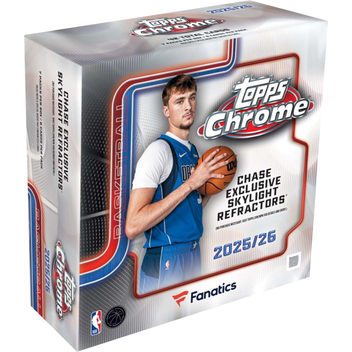 2025-26 Topps Chrome Basketball - Mega Box