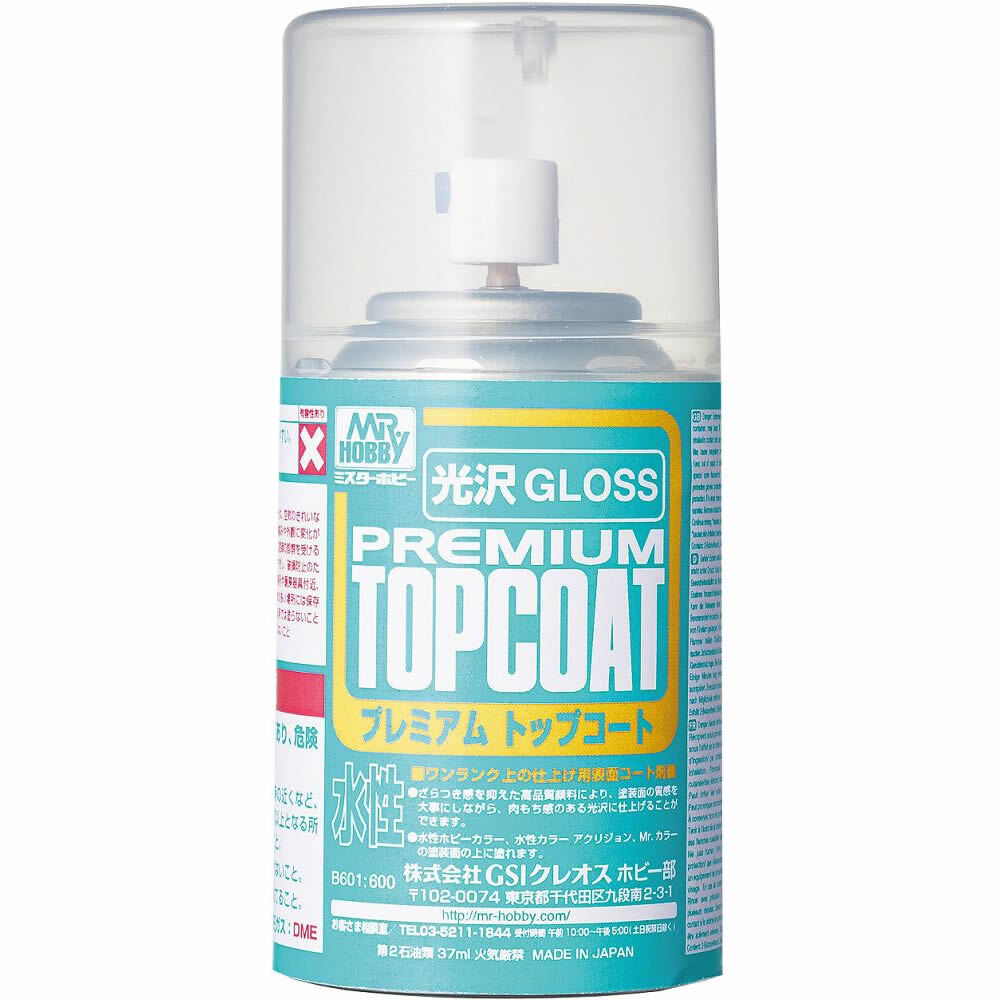 Mr Premium Topcoat Gloss Spray - Good Games