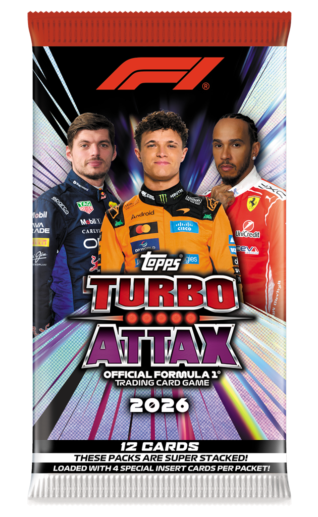 F1 Topps Turbo Attax 2026 Trading Cards