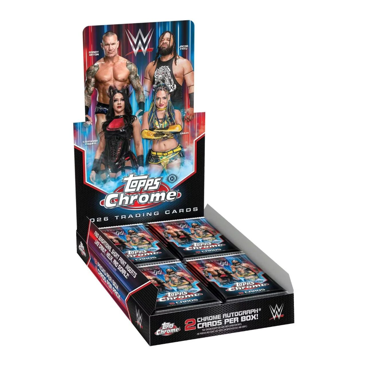 Topps 2026 WWE Chrome Hobby Box