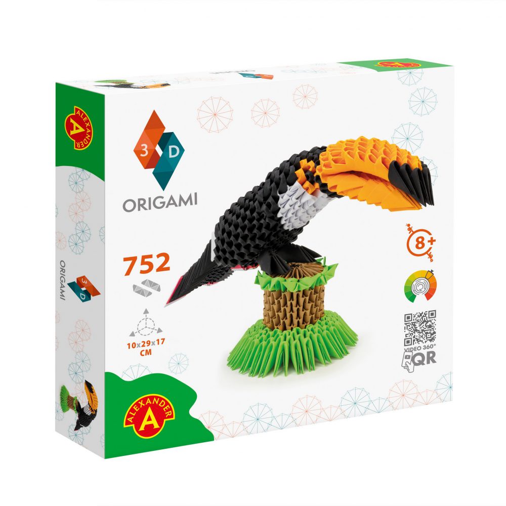 Origami 3D - Toucan