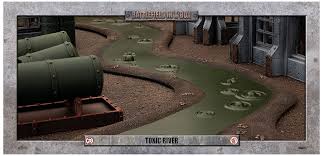 Battlefield in a Box: Toxic River (6ft) - 30mm - Good Games