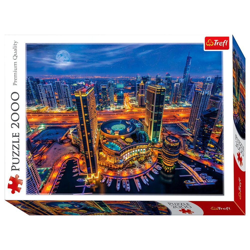 Dubai Lights 2000 PIece Jigsaw - Good Games