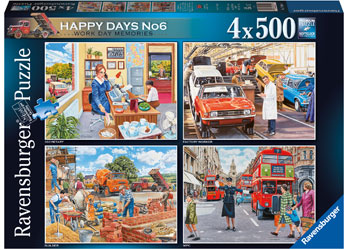 Ravensburger - Trevor Mitchell 4x500 Piece Jigsaw