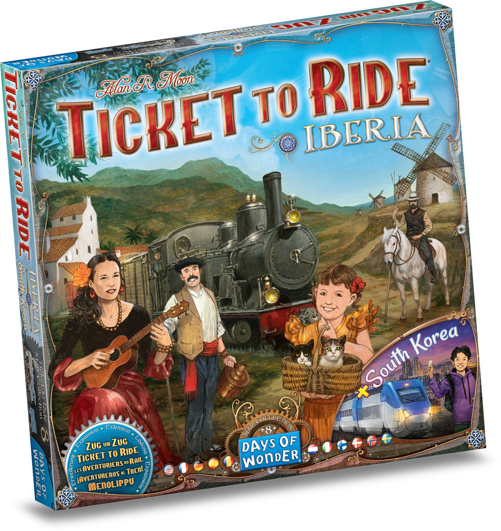 Ticket To Ride - Map Collection Volume 8 Iberia & South Korea - Good Games