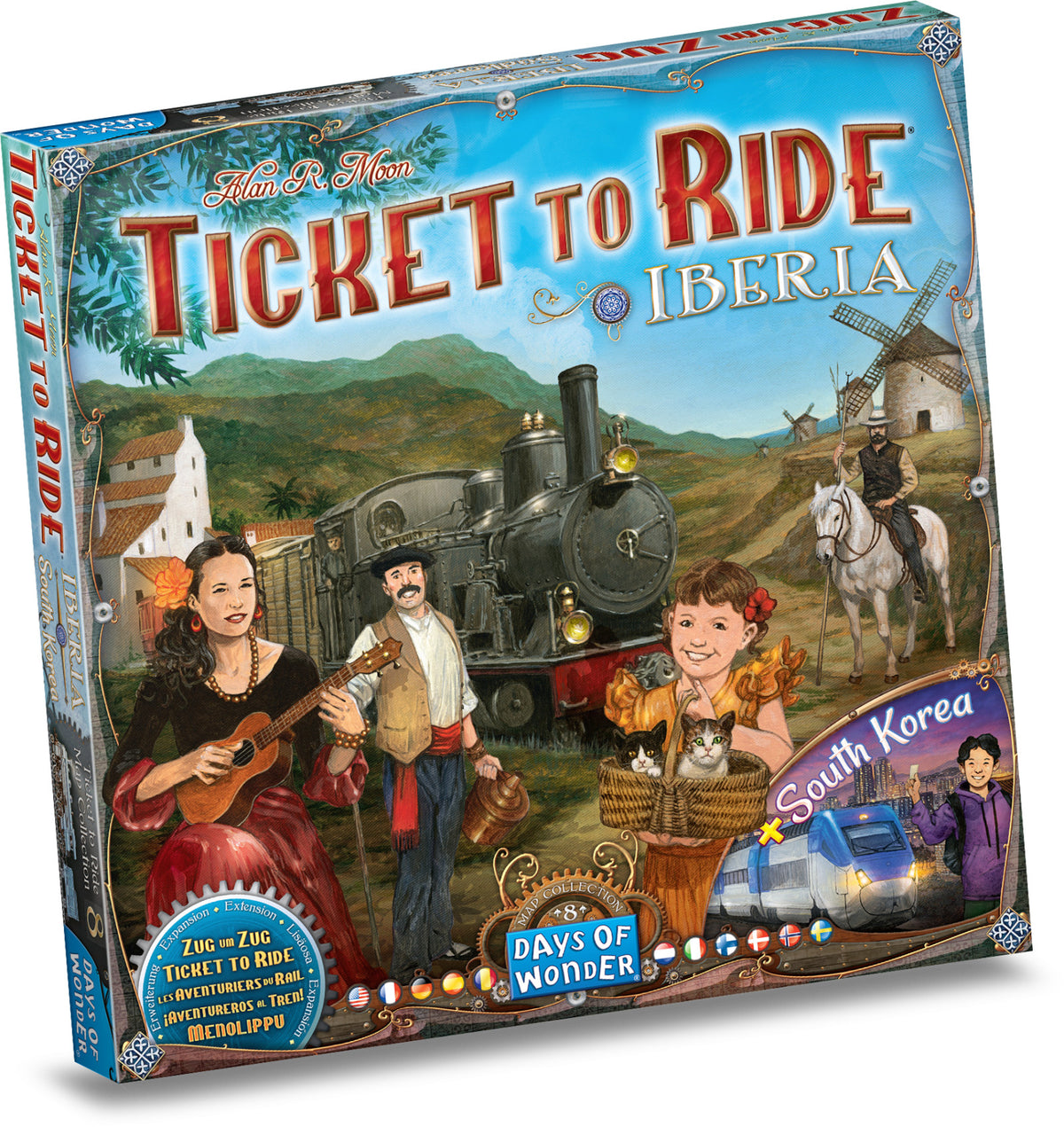 Ticket To Ride - Map Collection Volume 8 Iberia &amp; South Korea