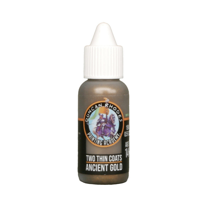 Two Thin Coats Acrylic Paint 15ml - Ancient Gold - Good Games