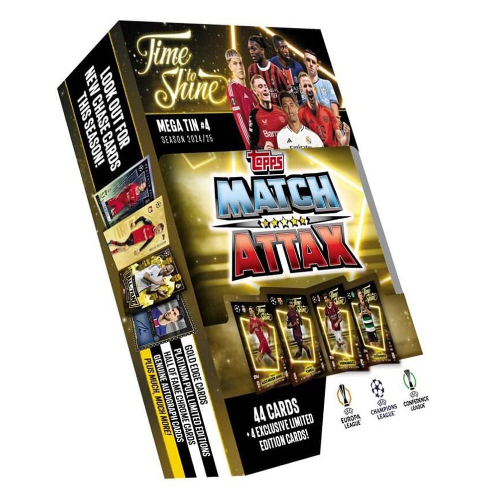UEFA Match Attax Champions League 2024/2025 Edition Mega Tin