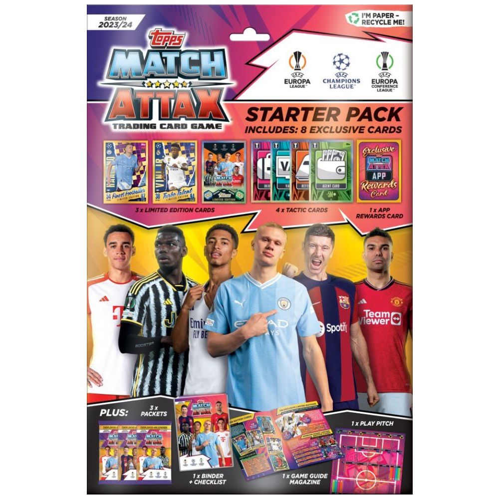 UEFA Match Attax Champions League 2023/2024 Edition Starter Pack - Good Games