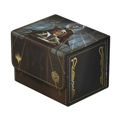 Ultimate Guard: Deck Box – XenoSkin Sidewinder 100+ – MTG: Secrets of Strixhaven – Black Mythic