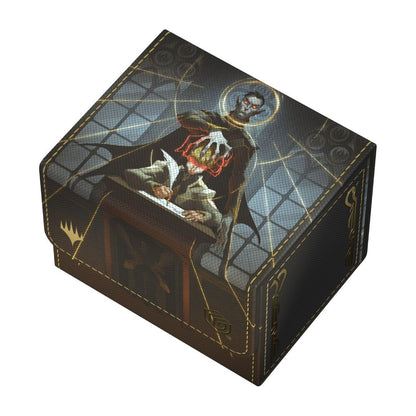 Ultimate Guard: Deck Box – XenoSkin Sidewinder 100+ – MTG: Secrets of Strixhaven – Black Mythic