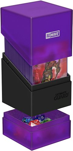 Ultimate Guard - Boulder n Tray 100+ Purple Deck Box - Good Games