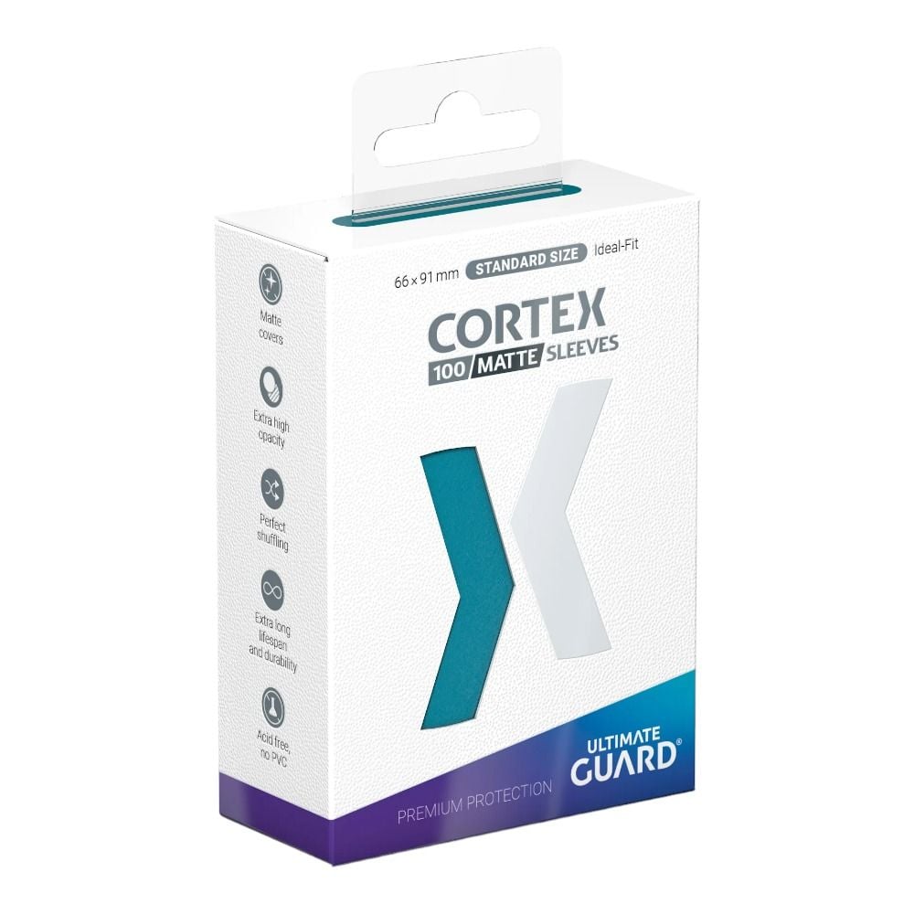 Ultimate Guard Cortex Sleeves Matte Petrol (100) - Good Games