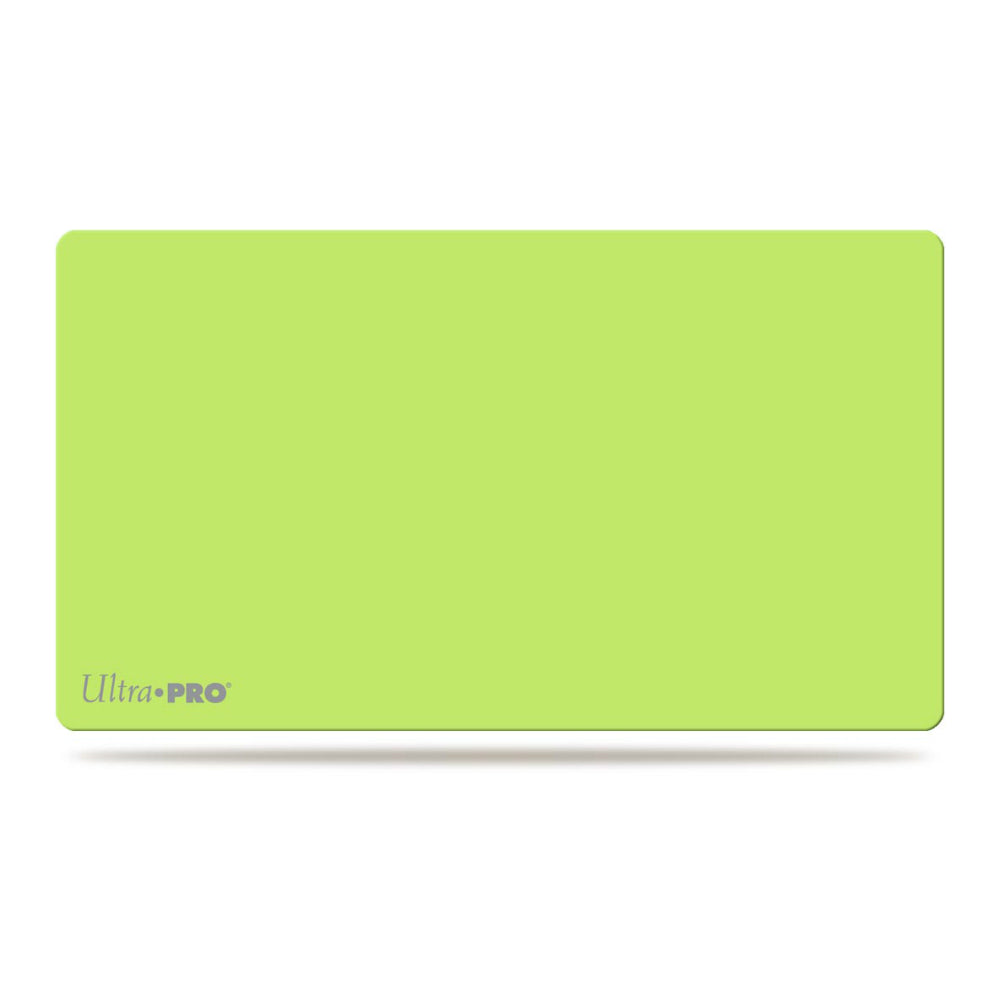 Ultra Pro: UP84233 Solid Lime Green Playmat - Good Games