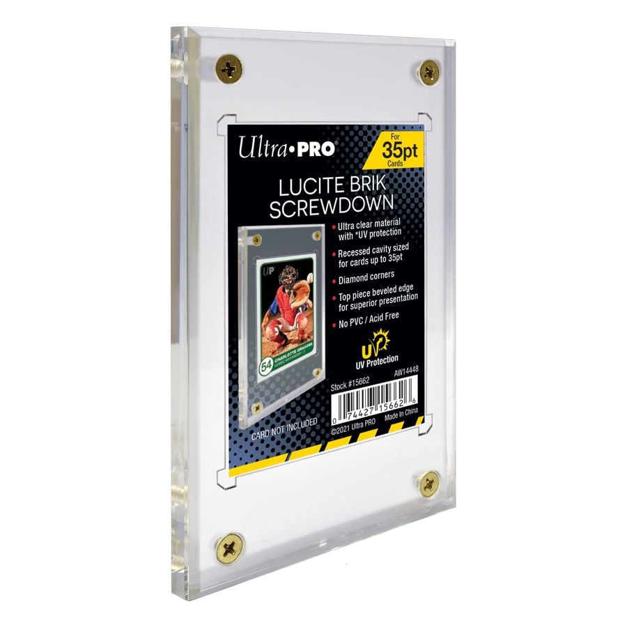 Ultra Pro - Lucite Brik UV 35pt Screwdown - Good Games