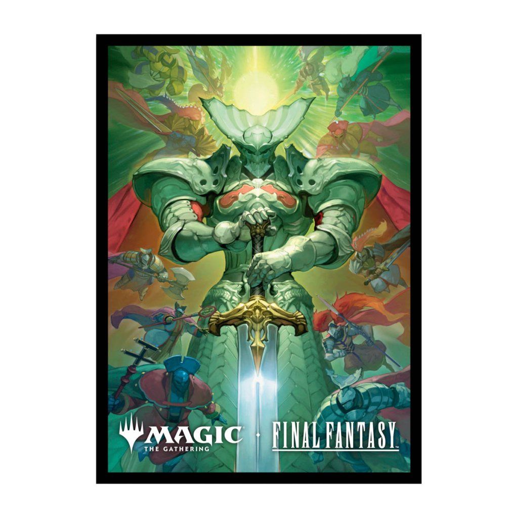 Magic the Gathering - Final Fantasy 100ct Deck Protector Sleeves - Knights of the Round - Good Games