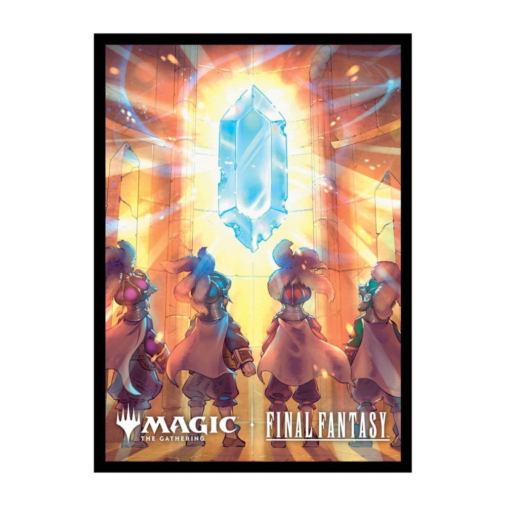 Magic the Gathering - Final Fantasy 100ct Deck Protector Sleeves - The Crystals Chosen - Good Games