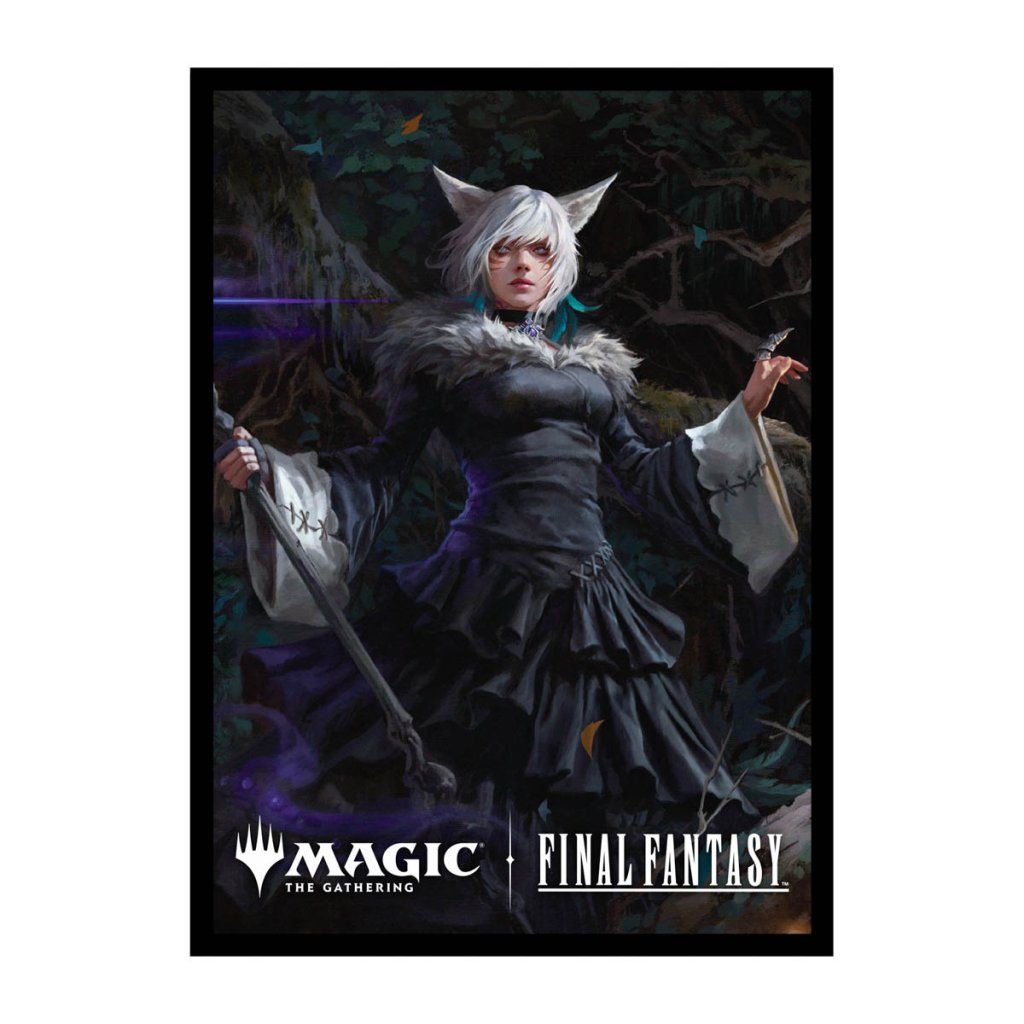 Magic the Gathering - Final Fantasy 100ct Deck Protector Sleeves - Y'shtola Nights Blessed - Good Games
