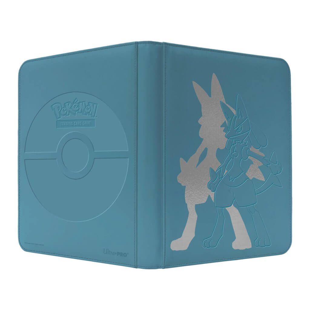 Pokemon 9 Pocket - Zippered Pro Binder - Elite Series Lucario - Good Games