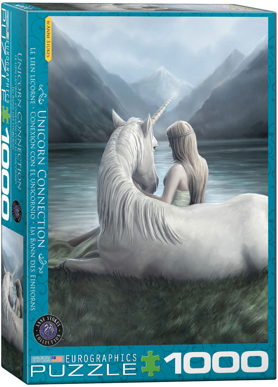 Eurographics - Anne Stokes Unicorn Connection 1000 Piece Jigsaw