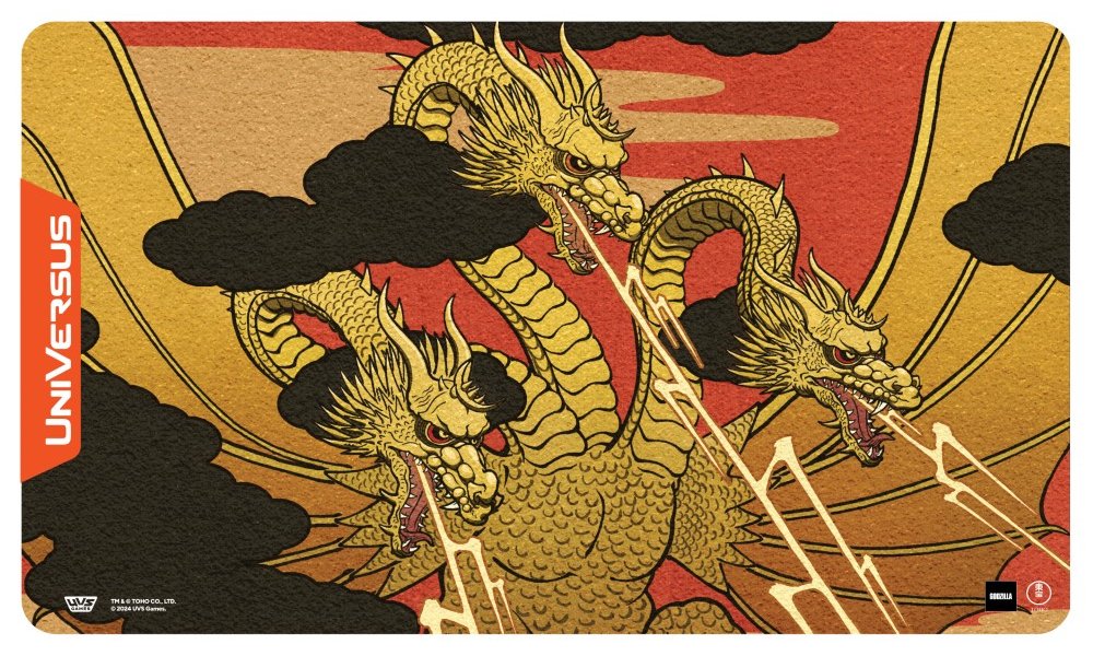 Universus Playmat: Godzilla Series – King Ghidorah - Good Games