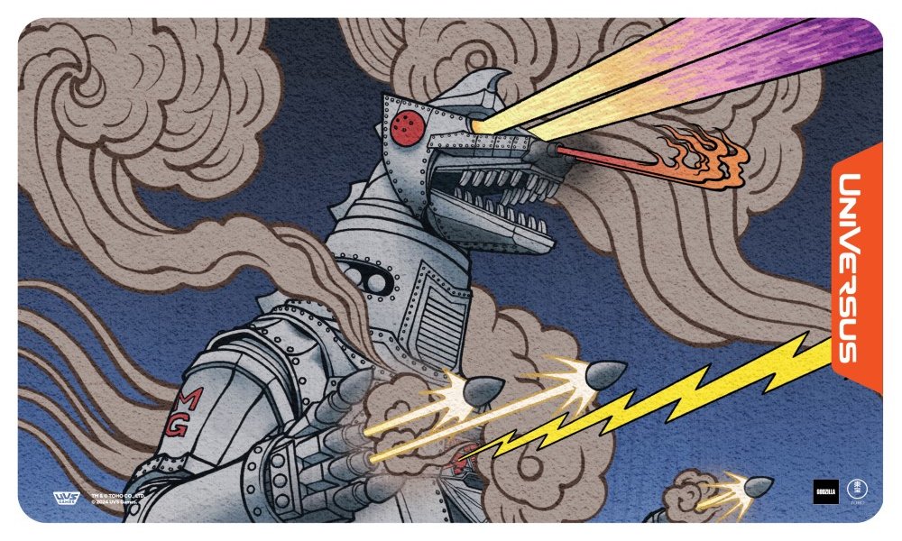 UniVersus Playmat: Godzilla Series – Mechagodzilla, Bionic Menace - Good Games