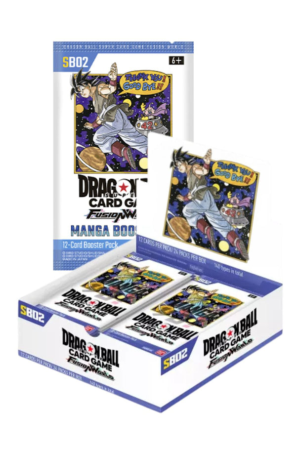 Dragon Ball Super Card Game: Fusion World – Manga Booster Display [SB02] (Preorder)