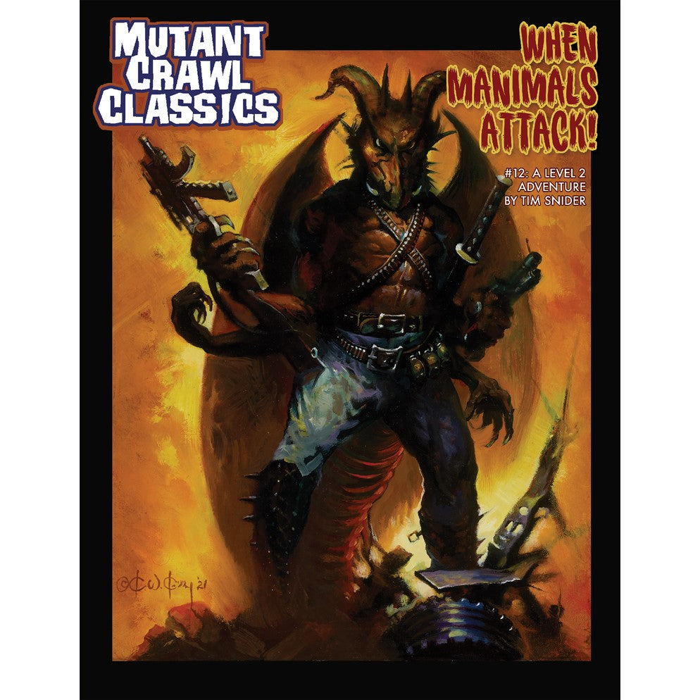 Mutant Crawl Classics #12 - When Mammals Attack - Good Games