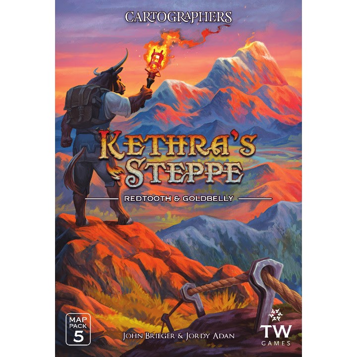 Cartographers Map Pack 5 - Kethras Steppe - Good Games