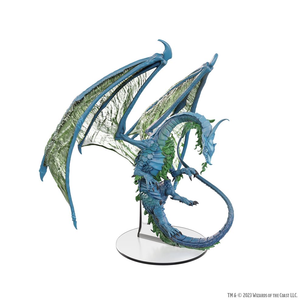 Dungeons &amp; Dragons Icons of the Realms: Adult Moonstone Dragon - Good Games
