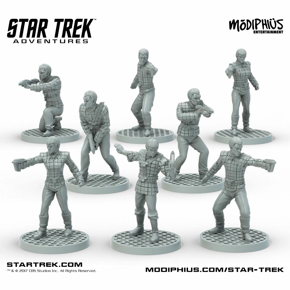 Star Trek Adventures Klingon Warband Miniatures Set - Good Games