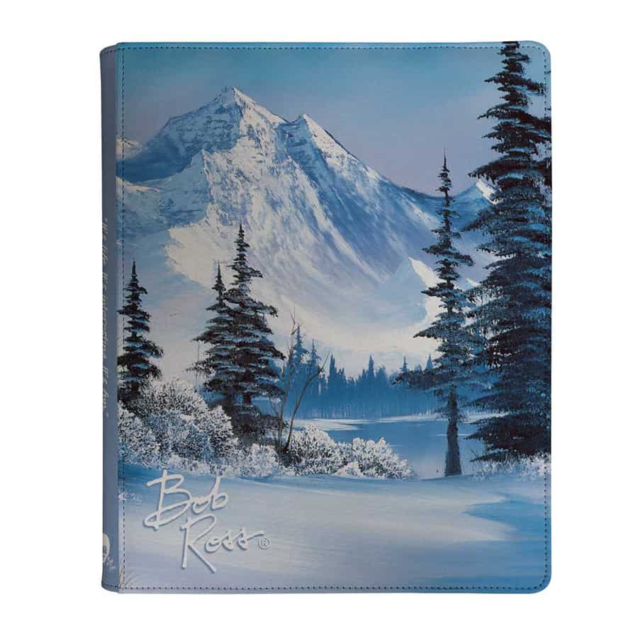Bob Ross - Winter Paradise 9-Pocket Zippered Pro-Binder - Good Games