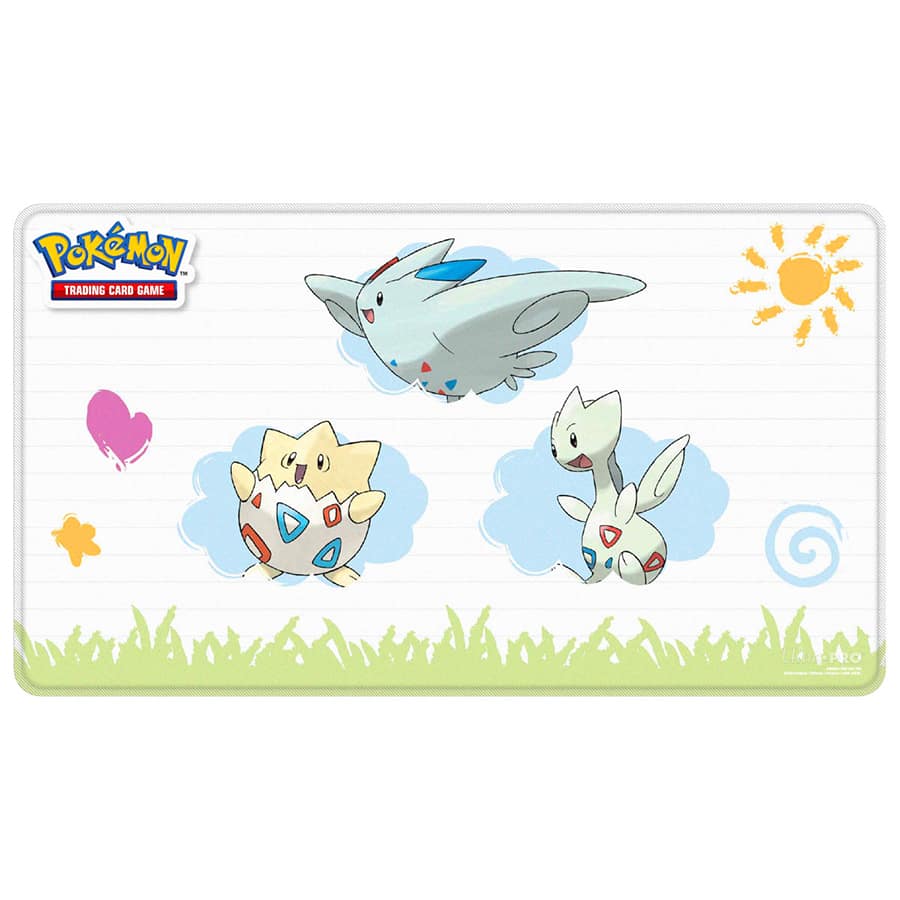 Togepi Evolutions Stitched Playmat for Pokémon (Preorder) - Good Games