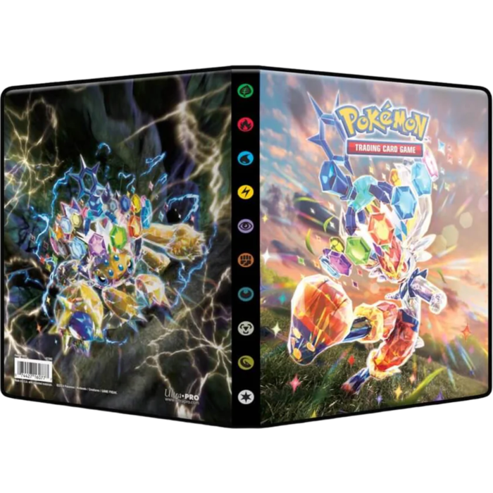 ULTRA PRO Pokémon - 4 Pocket Portfolio Scarlet & Violet 7 Stellar Crown - Good Games