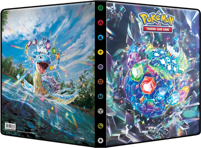 ULTRA PRO Pokémon - 9 Pocket Portfolio Scarlet & Violet 7 Stellar Crown - Good Games