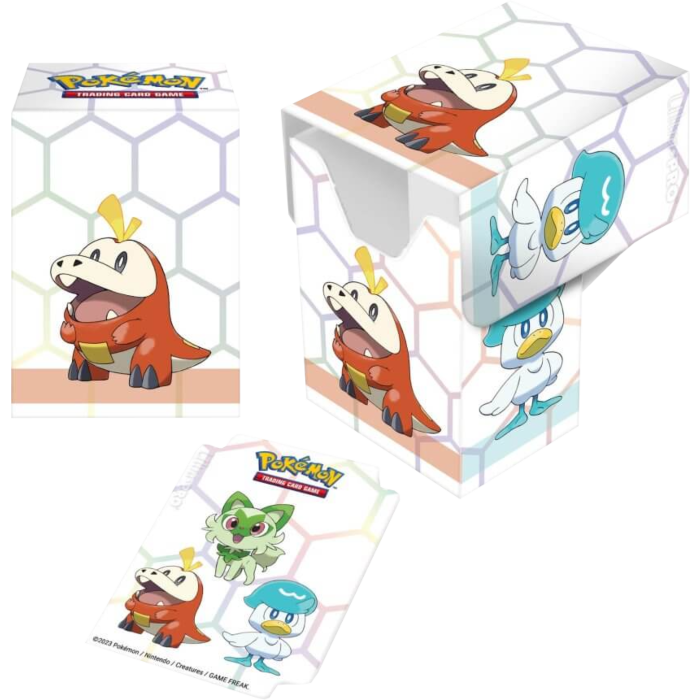 Pokemon - Deck Protector / Box Combo- Paldea First Partner