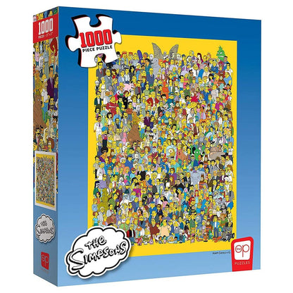 The Simpsons Casting Call 1000-Piece Puzzle - Good Games