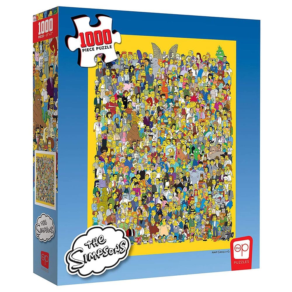 The Simpsons Casting Call 1000-Piece Puzzle