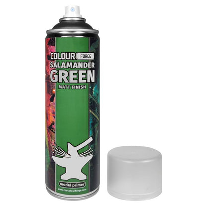 Colour Forge - Aerosol Spray Primer - Salamander Green 500ml - 233236 - Good Games