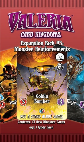 Valeria Card Kingdoms Exp 5 Monster Re (Preorder) - Good Games