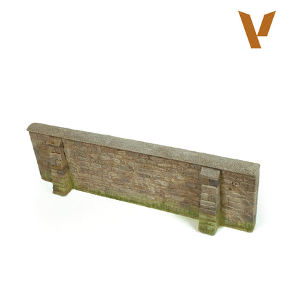 Vallejo Scenic Wall 24x7 cm Size - Normandy Village - Good Games