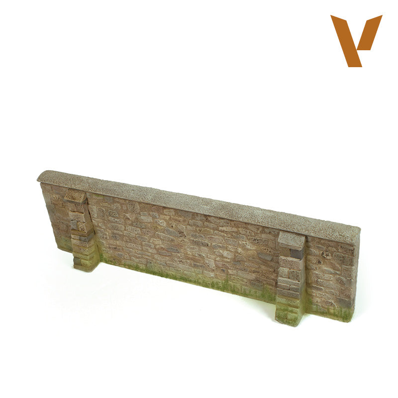 Vallejo Scenic Wall 24x7 cm Size - Normandy Village - Good Games