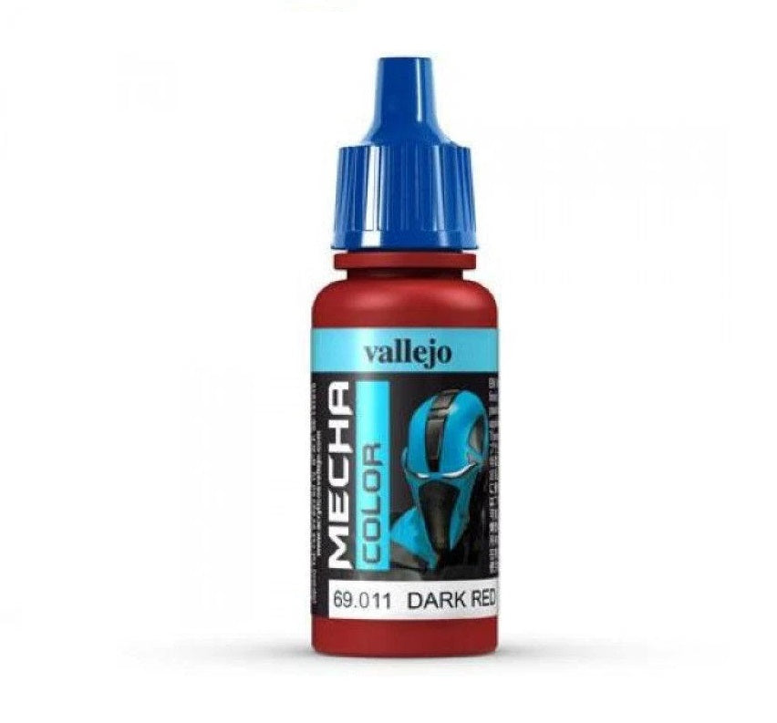 Vallejo Mecha Colour Acrylic Paint 17ml - Dark Red - Good Games