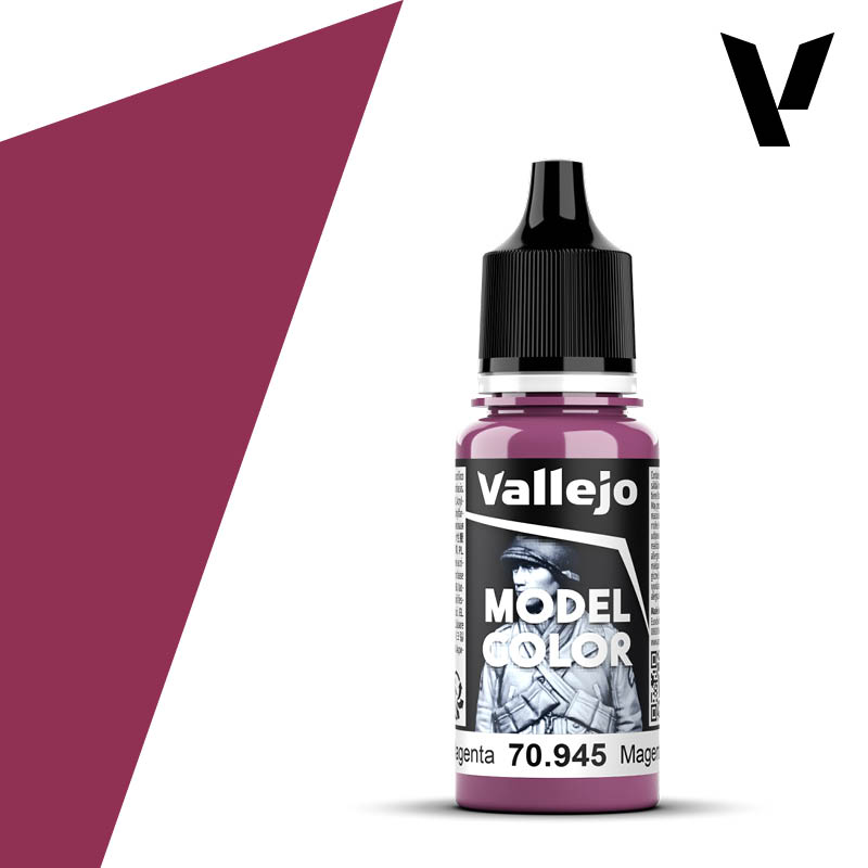 Vallejo Model Colour - Magenta 18ml Acrylic Paint (AV70945) - Good Games
