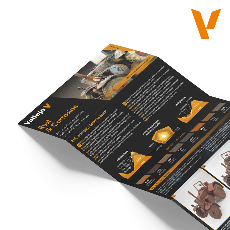 Vallejo Model Colour Rust and Corrossion By Chema Cabrero Effects Acrylic Paint 8-Piece Set - Good Games